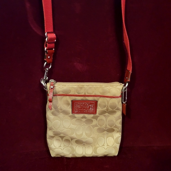 Coach Poppy Crossbody, used - Picture 1 of 9